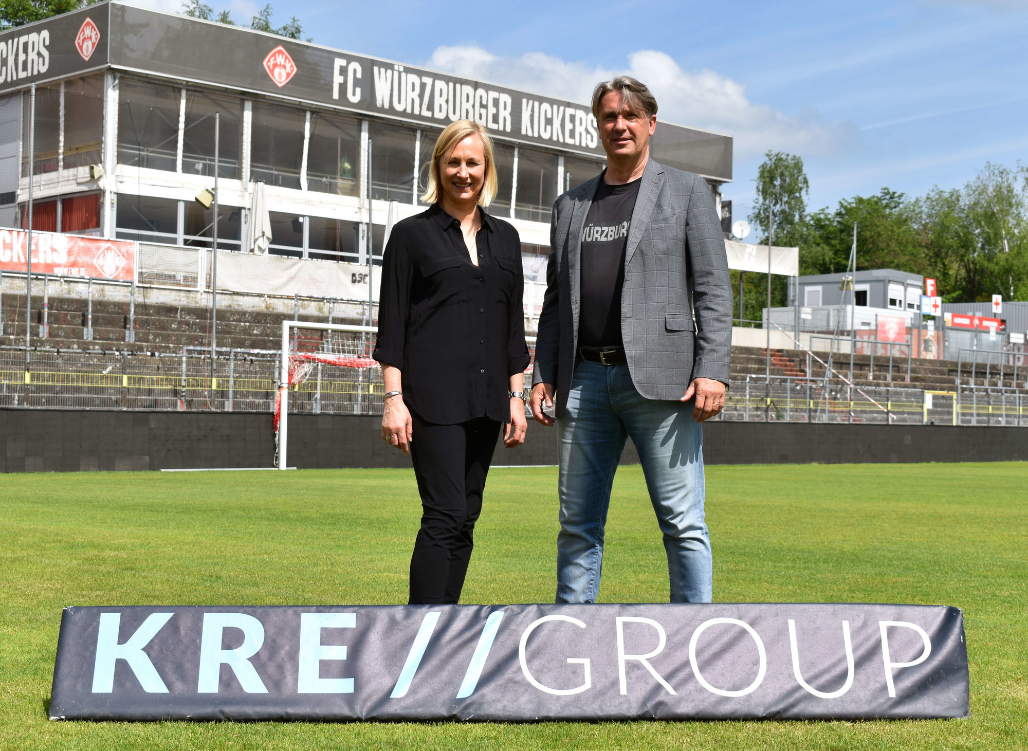 KRE Group wird Hauptsponsor zur Saison 2022/23 Würzburger Kickers